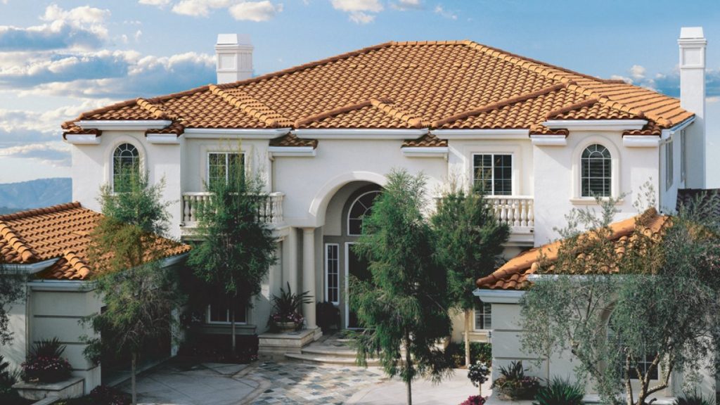 terra cotta tile roof