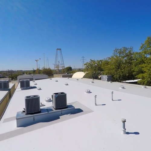 Flat roofing