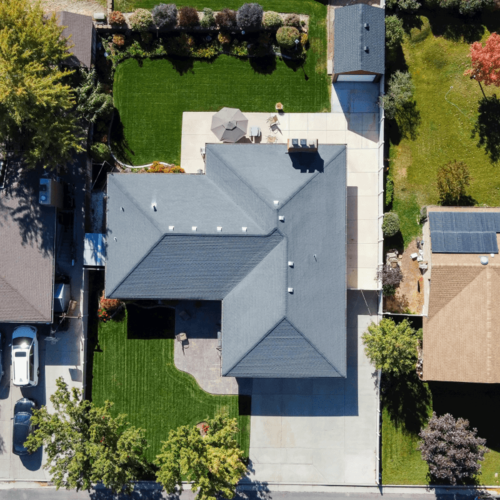 A roof from Mighty Oak, trusted roofing professionals.